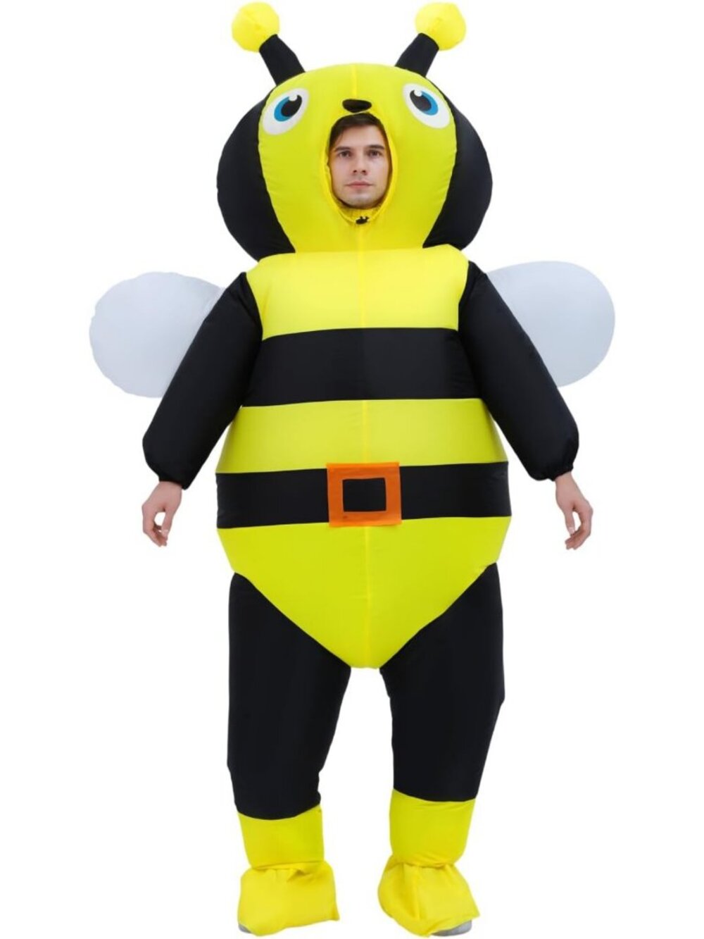 Inflatable Bee Costume for Adults | Blow-Up Halloween & Carnival Fancy Dress